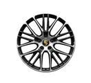 971601025AP041 - : ​21" Exclusive Design Sport Front Alloy Wheel, Black - 9,5Jx21" for Porsche Image