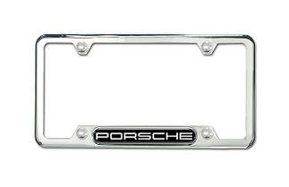 PNA70401200 - : ​Polished Stainless Steel License Plate Frame - Targa for Porsche Image