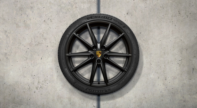 992044601C - : ​992 911 (2020+) 20/21" Carrera S Black Winter Wheel/Tire Set for Porsche: 911 Image