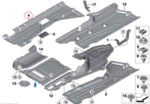 51757308676 - : Under-body Paneling, Side Right for BMW Image
