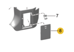 991555421031E0 - : Access Cover for Porsche: 718 Boxster, 718 Cayman, 718 Spyder, 911, Boxster, Cayman Image