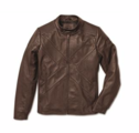 80142454837 - : X-Edition Leather Jacket, Men's - Brown for BMW Image