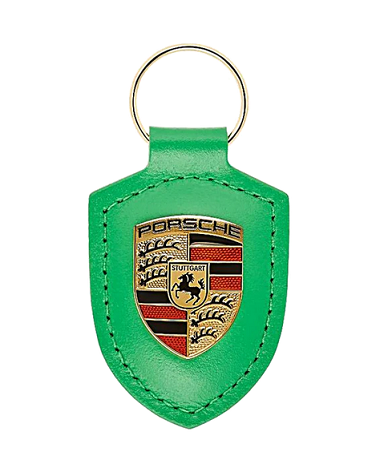 WAP0500330NWSA - : Porsche Crest Key Ring - Python Green for Porsche Image