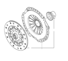 21217515140 - : Set, Clutch Parts for BMW: Z3 Image