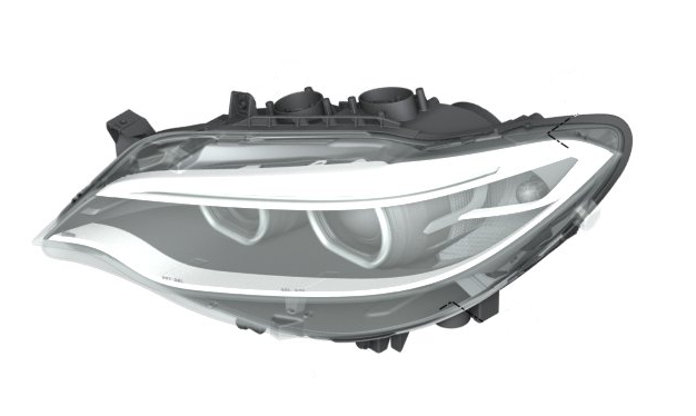 63137388937 - : Bi-Xenon Headlamp Assembly - Left for BMW: 228i, 228i xDrive, 230i, 230i xDrive, M2, M235i, M235i xDrive, M240i, M240i xDrive Image