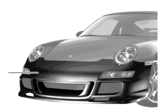 99704480234 - : 997 911 (2005-2008) Front Aerokit Bumper Cover Kit for Porsche Image