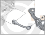 33322413629 - : Value Line Repair Kit Control Arm - Left for BMW Image