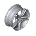 36117841823 - : 20" Style 303 M Double Spoke Light Alloy Wheel - 8,5Jx20 ET:25 for BMW: 535i GT, 535i GT xDrive, 550i GT, 550i GT xDrive, 740i, 740Ld xDrive, 740Li, 740Li xDrive, 750i, 750i xDrive, 750Li, 750Li xDrive, 760Li Image
