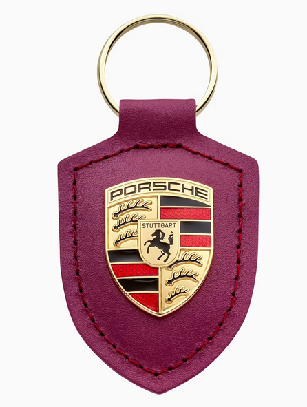 WAP0503510RWSA - : ​Crest Keyring 'Driven by Dreams' – 75Y - Rubystar for Porsche Image