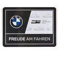 80235B81118 - : ​Metal Sign - BMW Freude Am Fahren for BMW Image