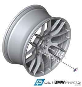 Genuine BMW 36-11-2-284-060 | E9x M3 M Performance 19