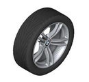 36112336387 - : F10 M5 F12/13/06 M6 19" Style 408M Rear Winter Wheel/Tire Assembly - up to 3/2016 for BMW: M5, M6 Image