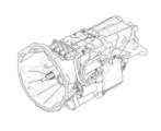 23017547993 - : Transmission for BMW: 550i, 650i Image