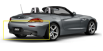 PKE89Z4MSPORTR - : E89 Z4 M Sport Rear Aerodynamic Kit for BMW Image