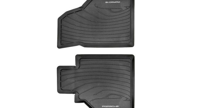 PCG04480041 - : 996 911 (1998-2005), 986 Boxster (1997-2004) All Weather Rubber Floor Mats Set for Porsche Image