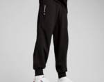 80225B5FB69 - : BMW M Motorsport ESS+ Puma Fleece Pants - Black for BMW Image