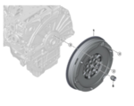 21208667195 - : Clutch Flywheel for BMW: 340i, 340i xDrive, 440i, 440i Gran Coupe, 440i xDrive, M2, M240i, Z4 Image