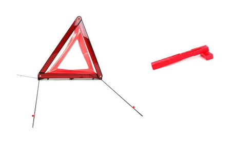TSR Rouge 13867 ♯6-7 Genuine BMW 71-60-6-770-487 | Hazard Warning Triangle | FREE