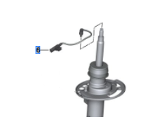 Genuine BMW 37-10-8-067-509 | Adapter Cable EDC Front Axle
