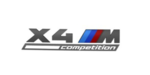 51148077611 - : Nameplate - X4M Competition for BMW: X4 Image