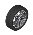 36112448389 - : G30 5 Series 17" V-Spoke Style 631 Winter Wheel/Tire Assembly for BMW: 540d xDrive Image
