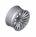 36116775393 - : 19" Style 252 Radial Spoke Alloy Rim, Forged - 9.5Jx19 ET:39 for BMW: 535i GT, 535i GT xDrive, 550i GT, 550i GT xDrive, 740i, 740Li, 740Li xDrive, 750i, 750i xDrive, 750Li, 750Li xDrive, 760Li Image