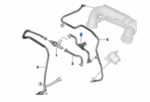13907640053 - : Tank Ventilation Line with Pressure Sensor for BMW Image