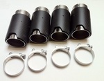 18302348835 - : M Performance Carbon Fiber Exhaust Tip - F10 M5, F12/13/06 M6 for BMW Image