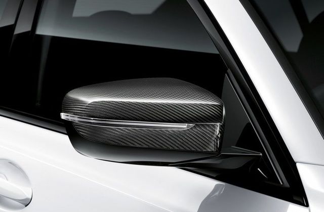51162462824 - Exterior: G42 2 Series, G2x 3/4 Series M Performance Carbon Fiber Mirror Cover - Right for BMW: 230i, 330i, 330i xDrive, 430i, M4 Image