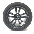 36112349640 - : F85 X5M F86 X6M 20" Style 611M Double Spoke Winter Wheel/Tire, Orbit Gray - 10x20 for BMW Image