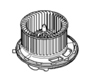 64119227670 - : Blower Motor for BMW: 1 Series M, 128i, 135i, 135is, 325i, 325xi, 328i, 328i xDrive, 328xi, 330i, 330xi, 335d, 335i, 335i xDrive, 335is, 335xi, M3, X1, X3, X4, Z4 Image