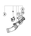 13717590305 - : Charge Air Induction Tract for BMW Image