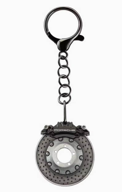 WAP0503800PSAB - : Brake Disc Key Ring - Black for Porsche Image