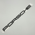 99155923590 - : Nameplate, Matte Black - "Porsche" for Porsche: 911, Boxster, Cayman Image