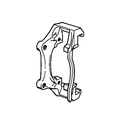34111158254 - : Calliper Carrier for BMW Image