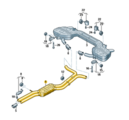 4K0253409 - : Center Muffler for Audi: A6 allroad, A6 Quattro, A7 Sportback Image
