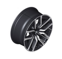 36115A19DE8 - : 20" Style 907M Bright-turned Black II Light-Alloy Wheel - 9Jx20 ET:24 for BMW: 740i, 750e xDrive, 760i xDrive, i7 Image