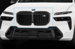 51135A23E88 - : G07 X7 LCI M60iX Shadowline Black Front Grille for BMW: X7 Image