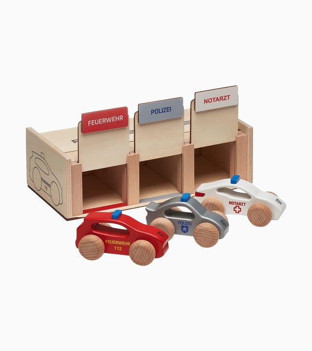 WAP0400020L0EF - : Wooden Emergency Vehicle Set for Porsche Image
