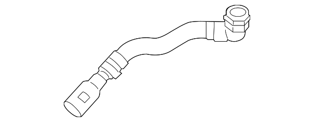32416792490 - Steering: Cooler Line for BMW: X5, X6 Image