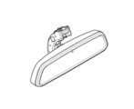 51169134424 - : Rear-view Mirror Manual/LED/Radio (315 MHz) for BMW Image