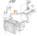 94410624504 - : Upper Hose for Porsche Image