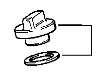 16111184718 - : Fuel Tank Cap for BMW: 318i, 318is, 318ti, 323i, 323is, 328i, 328is, 740i, 740iL, 750iL, 840Ci, 850Ci, M3, M5 Image