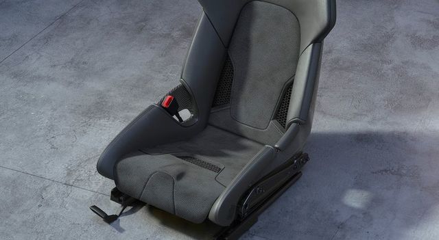 9820447898YR - : 3D-printed Body Form Full Bucket Seat Mesh Grid Elements for Porsche Image