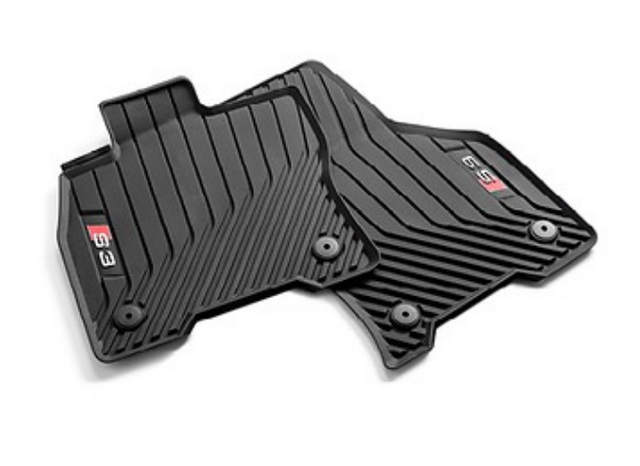 8Y1061221041 - Interior: A3 (2022+) All-Weather Floor Mats - Front for Audi Image
