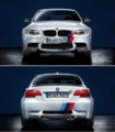 51142337864 - : E82 1 M Coupe M Performance Front/Rear Stripes Decal Kit for BMW Image