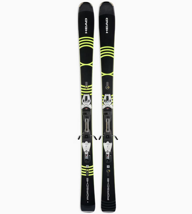 WAP062H880P163 - : Porsche | HEAD 8 Series Skis - Black/Yellow for Porsche Image