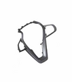 32306847542 - : Decor Trim Cover Steering Wheel - Black for BMW Image
