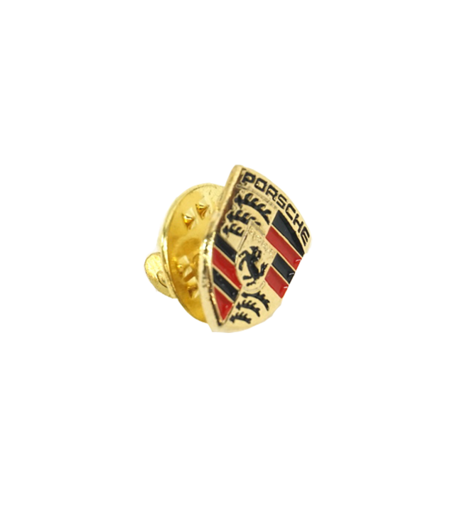 WAP10705010 - : Crest Button - Black/Red/Yellow for Porsche Image