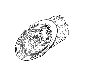 99763116961 - : 997-2 911 Speedster (2009-2012) Dynamic Xenon Headlight - Left for Porsche Image
